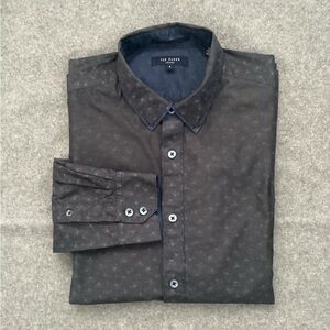Ted Baker London Cotton Casual Shirt, Size 4